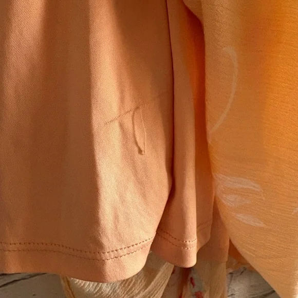 Torrid Strapless Floral Dress in Salmon - Picture 7 of 9